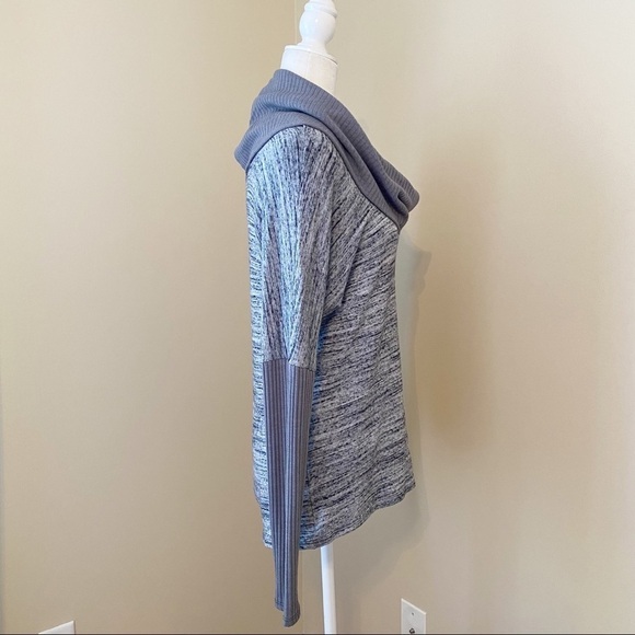 Michael Stars Oversized Cowl Neck Long Sleeve Sweater - Picture 3 of 15